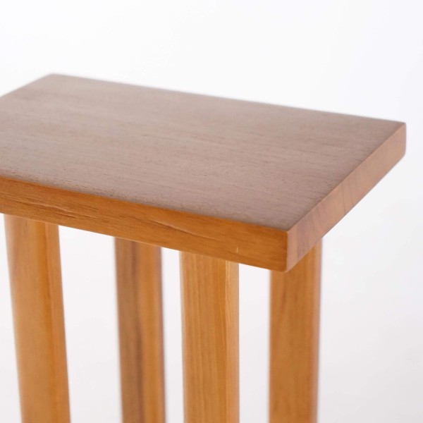 Handdoekhouder in massief teakhout