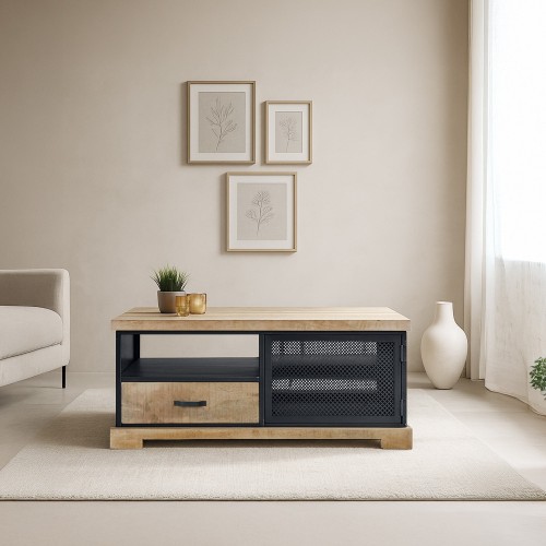 Salontafel in industriële...