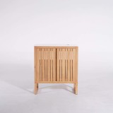 Badkamermeubel met ingebouwde waskom 80 cm – Satya