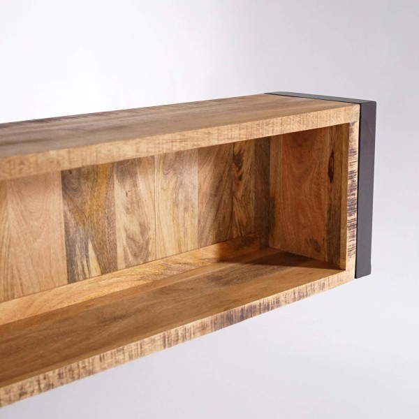 Wandrek in hout en metaal – Kansas