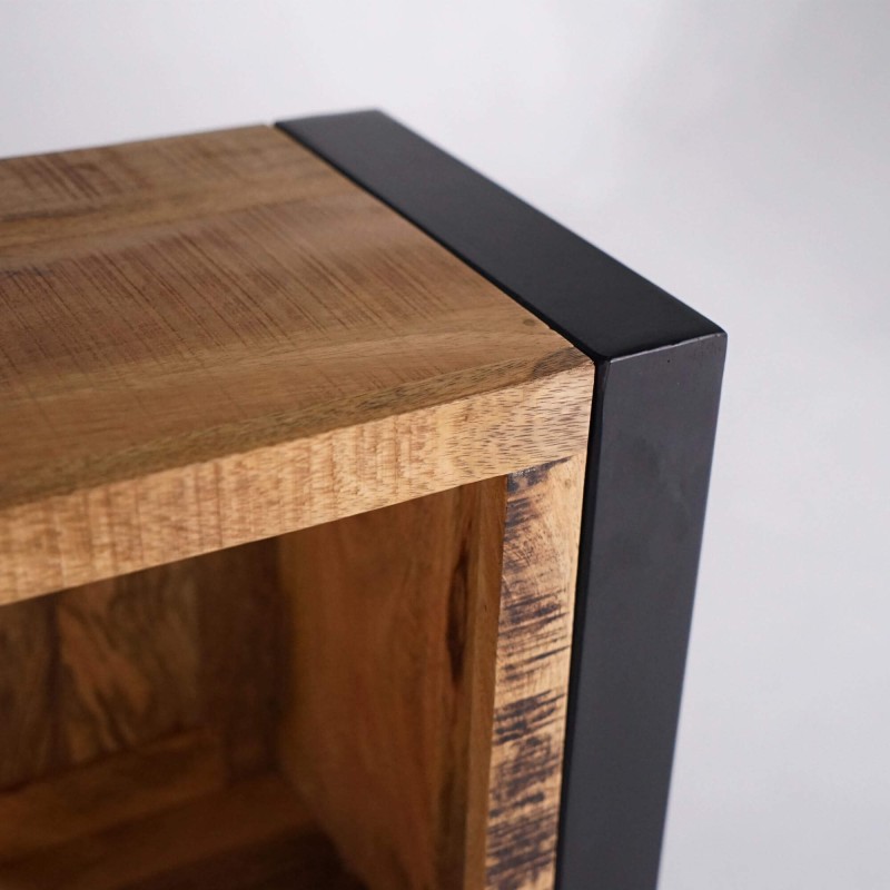 Wandrek in hout en metaal – Kansas