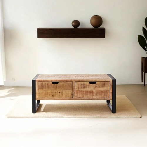 Salontafel in massief...