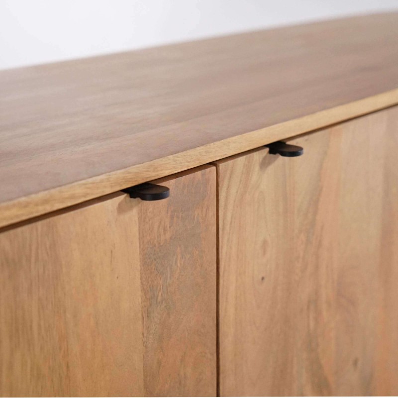 Massief houten TV-meubel 200 cm - Timea