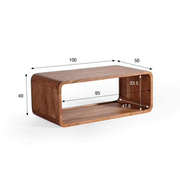 Salontafel in acaciahout – Onda