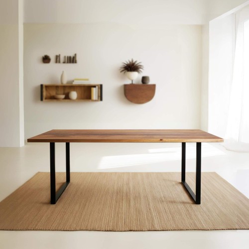 Eettafel in massief...