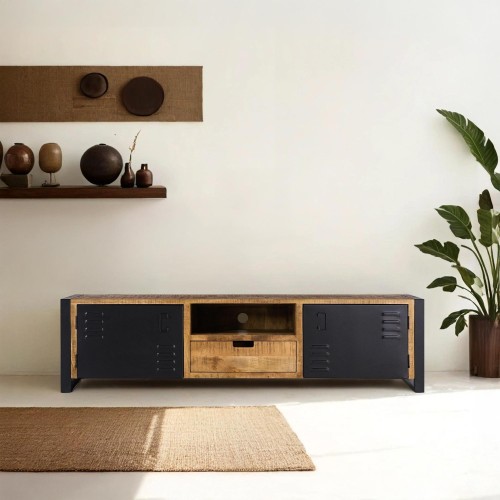 Tv-meubel in massief...