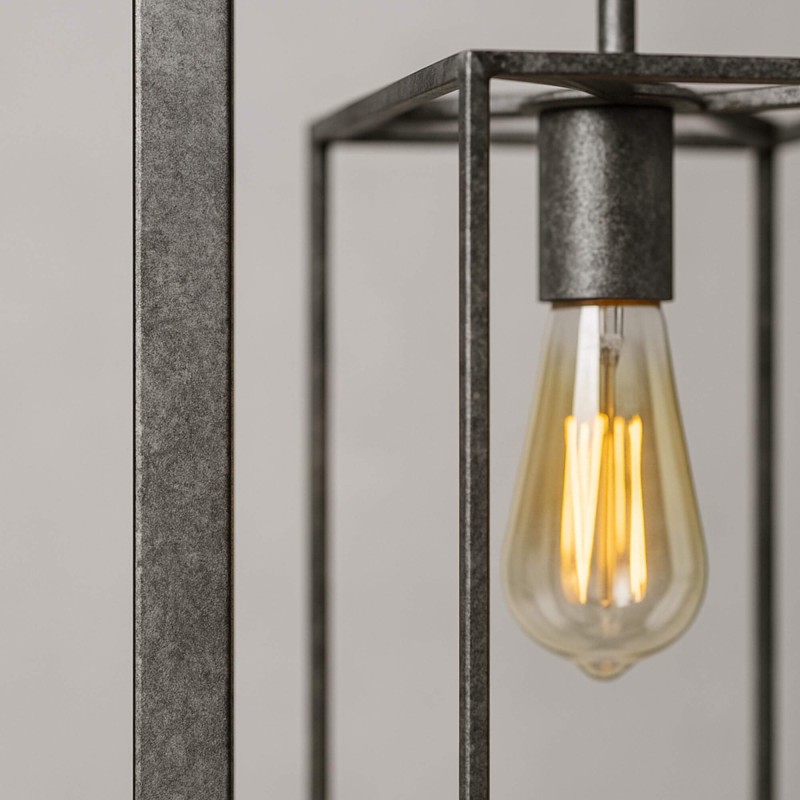 Staande lamp in industriële stijl in metaal – Nocta