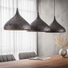 Industriële metalen hanglamp - Forma
