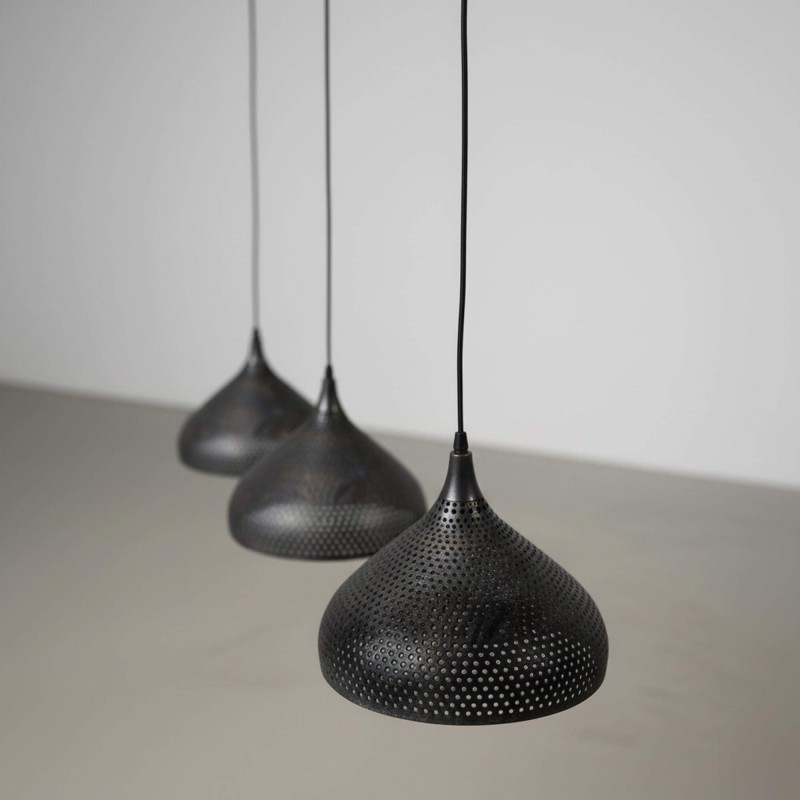Industriële metalen hanglamp - Forma