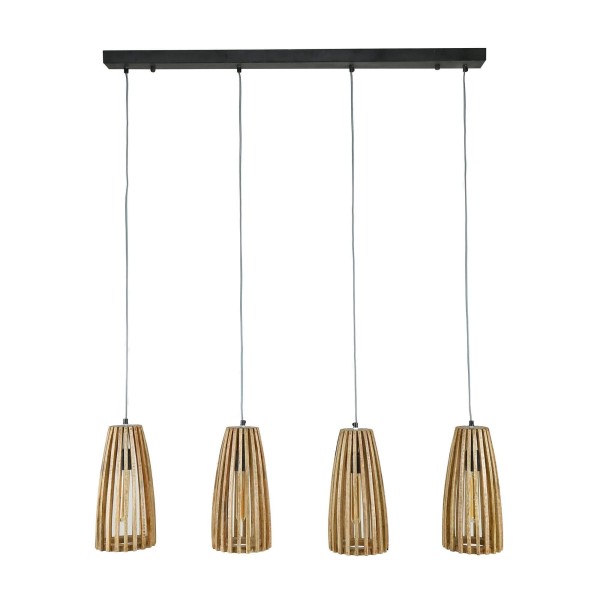 Hanglamp in massief mangohout – Natura