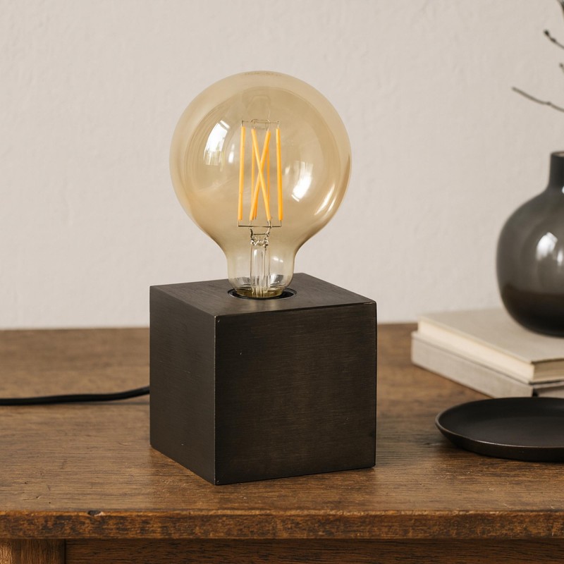 Industriële metalen tafellamp – Luma