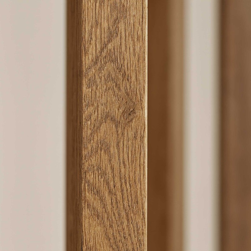 Staande lamp voor de woonkamer in massief mangohout – Arken