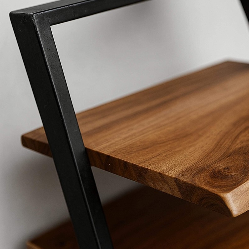 Nachtkastje in massief acaciahout – Lean