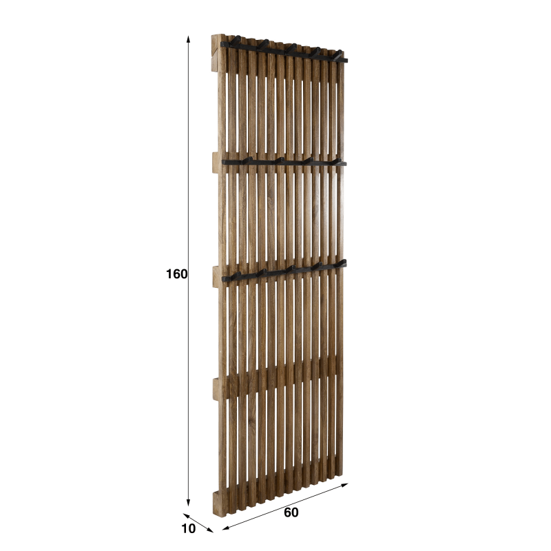 Wandkapstok in hout 60 × 160 – Tweak