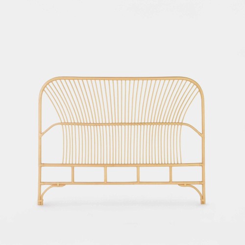 Hoofdbord 160 cm in riet (rotan) – Canea