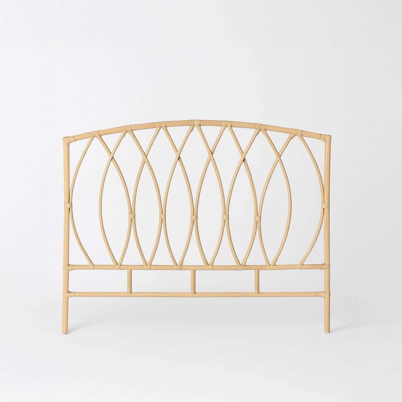 Hoofdbord 160 cm in riet (rotan) – Artis