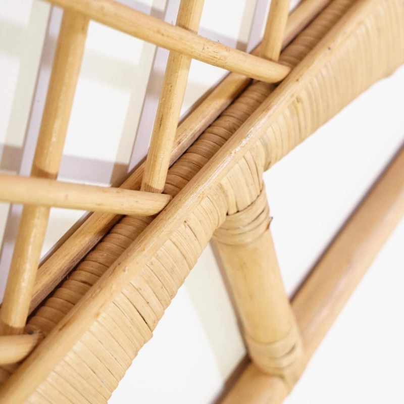 Rotan hoofdbord 160 cm – Rivia