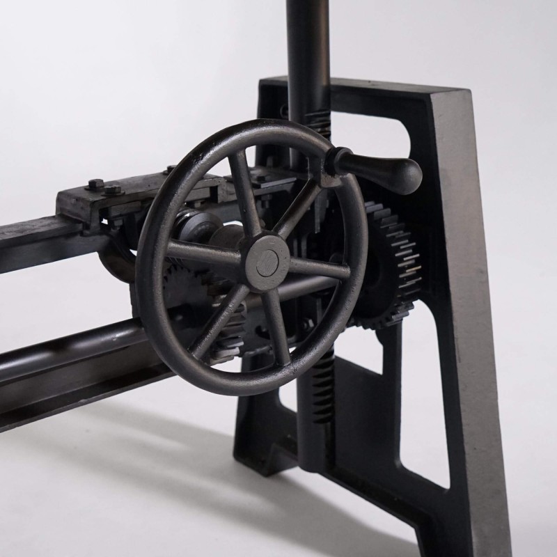 Industriële tafel verstelbaar in de hoogte 200 cm