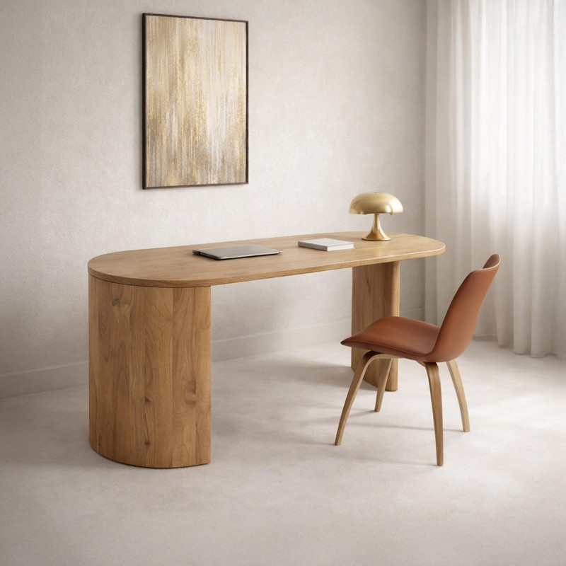 Massief houten bureau - Timea
