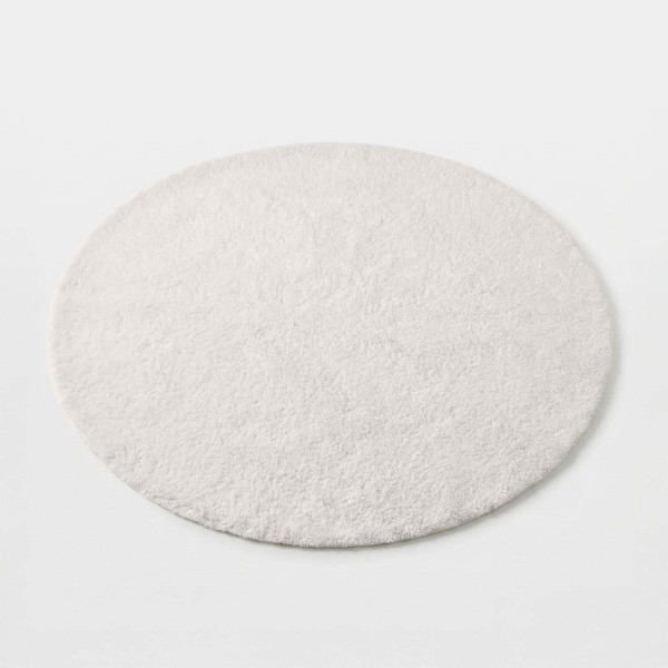 Wollen tapijt 200x200 cm, wit - Handa