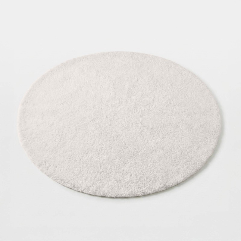 Wollen tapijt 200x200 cm, wit - Handa