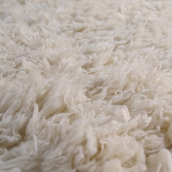 Wollen tapijt 140x200 cm, wit - Ruma