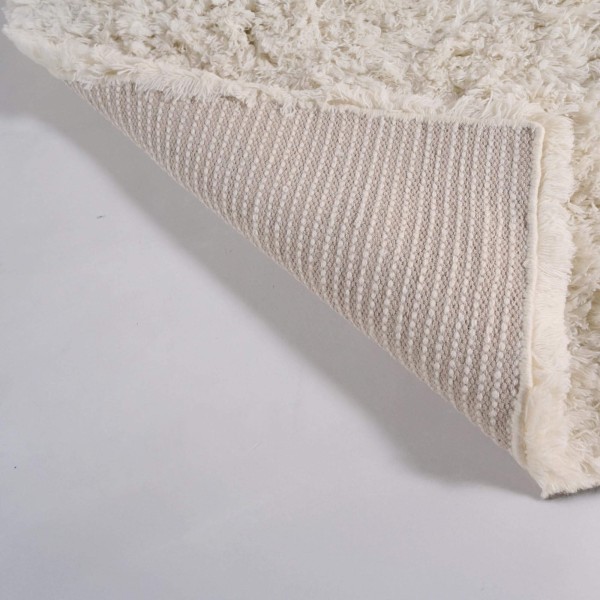 Wollen tapijt 140x200 cm, wit - Ruma