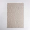 Wollen tapijt 140x200 cm, wit-beige - Arvo