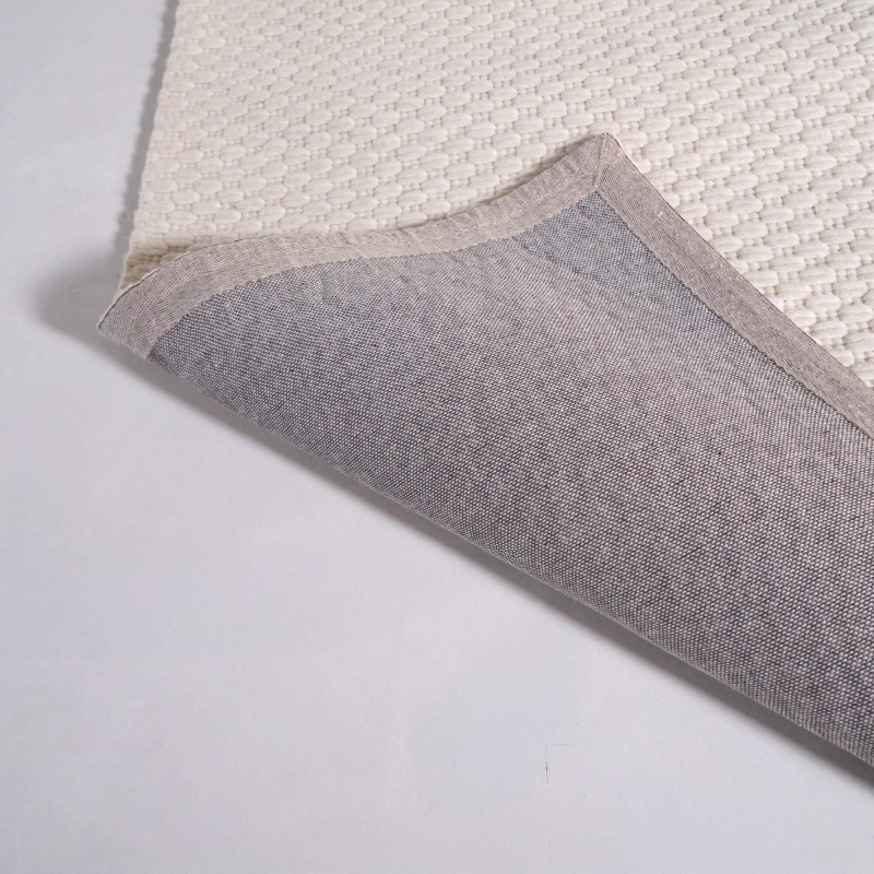 Wollen tapijt 140x200 cm, wit-beige - Avelin