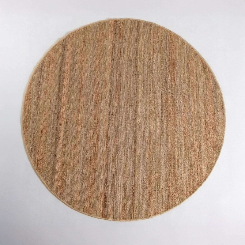 Jute tapijt 150x150 cm, wit-beige - Noa