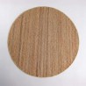 Jute tapijt 150x150 cm, wit-beige - Noa