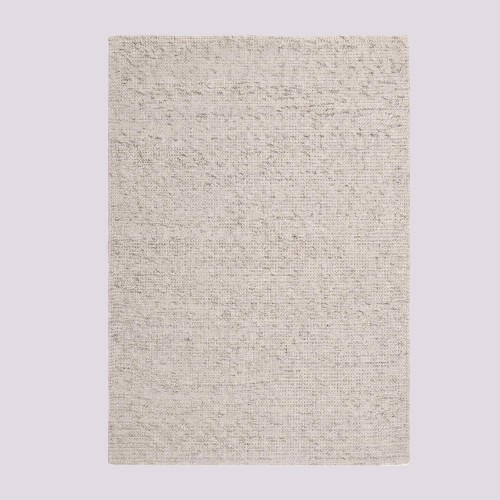 Wollen tapijt 140x200 cm, wit-beige - Cairn