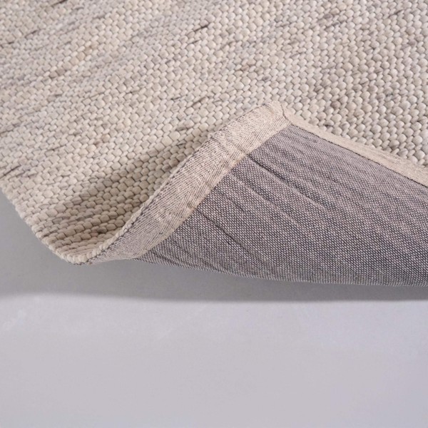 Wollen tapijt 140x200 cm, wit-beige - Cairn