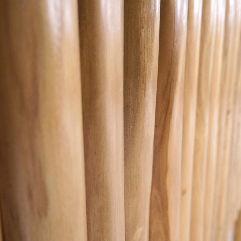 Hoofdbord van massief teakhout 180 cm - Naya