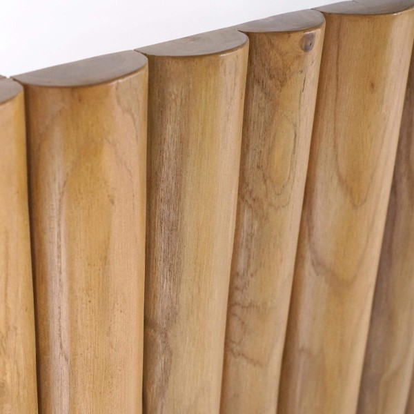 Hoofdbord van massief teakhout 180 cm - Naya