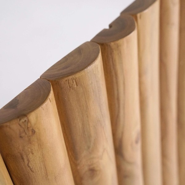 Hoofdbord van massief teakhout 180 cm - Naya