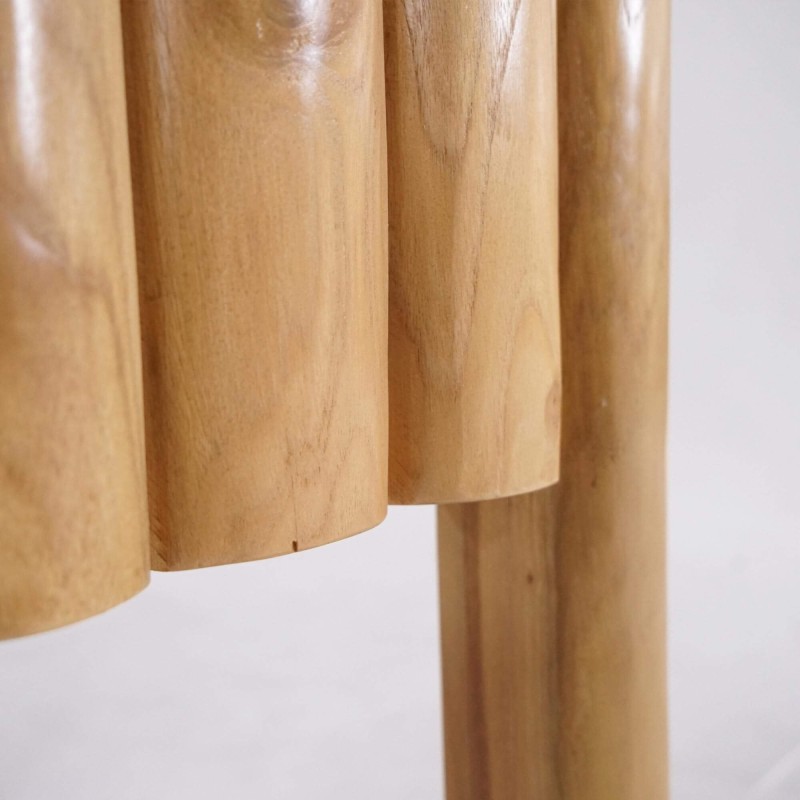 Hoofdbord van massief teakhout 180 cm - Naya