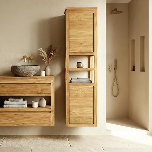 Opbergkolom voor badkamer - Wave