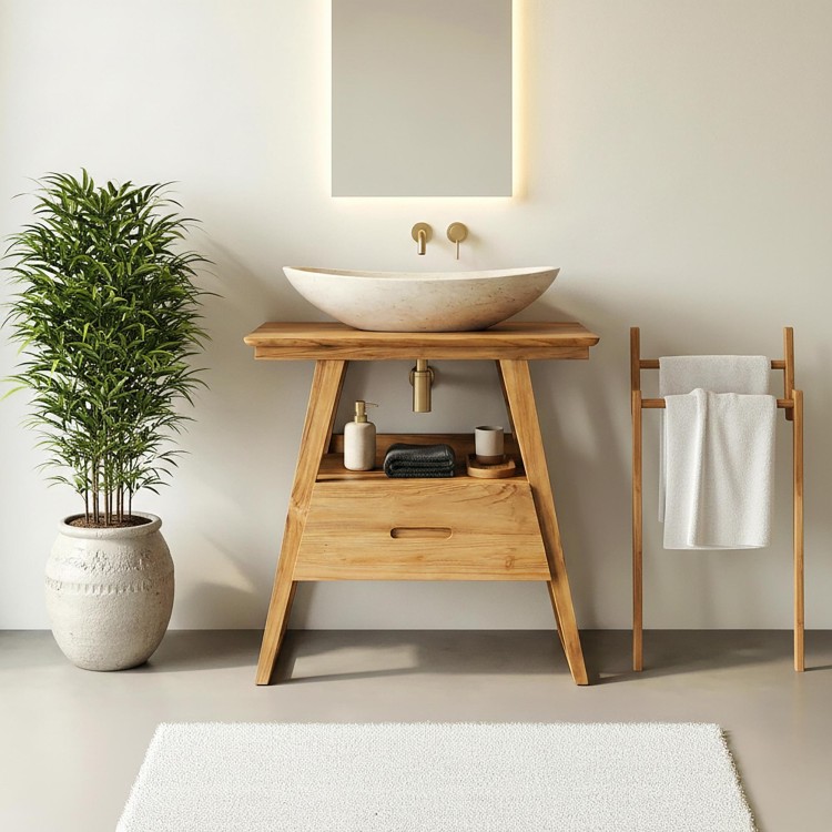 Badkamermeubel 80 cm - Mizu