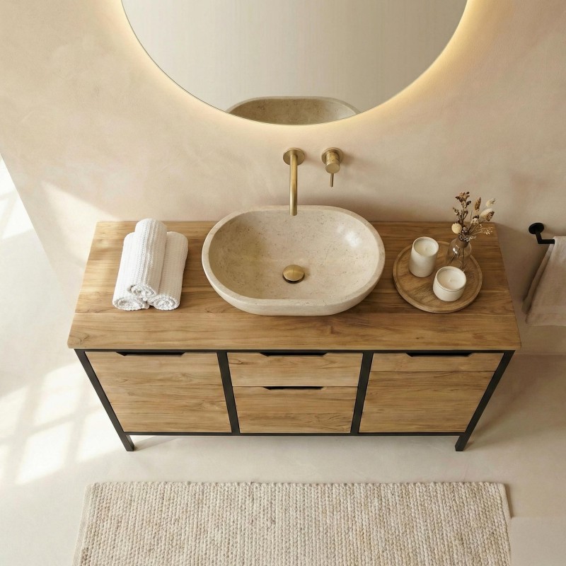 Badkamermeubel 120 cm - Bold