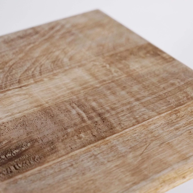 Bijzettafeltje in massief hout - Luno