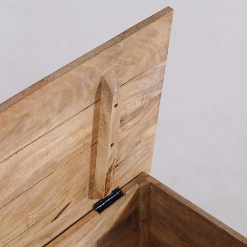 Opbergkist in massief hout - Milo