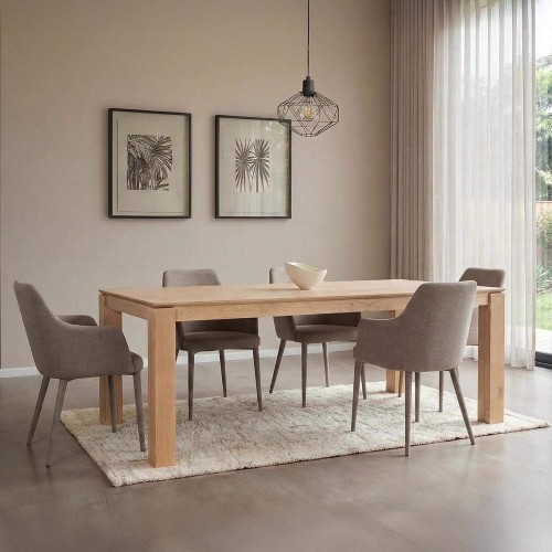 Eettafel in massief eikenhout 200 cm - Yseult