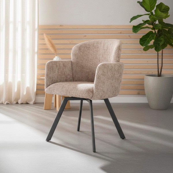 Comfortabele draaifauteuil voor de eetkamer - Navi