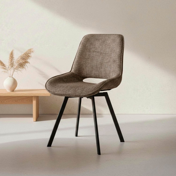 Design draaifauteuil voor de eetkamer - Dune