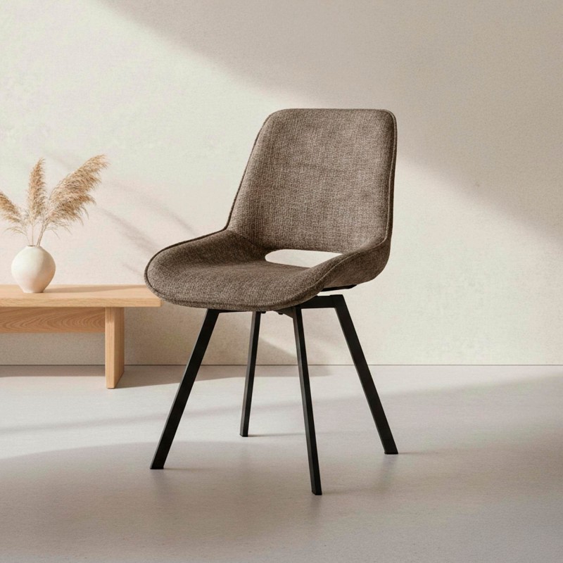 Design draaifauteuil voor de eetkamer - Dune