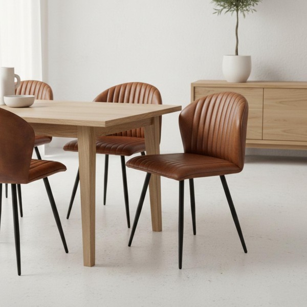 Lederen stoel MADISON