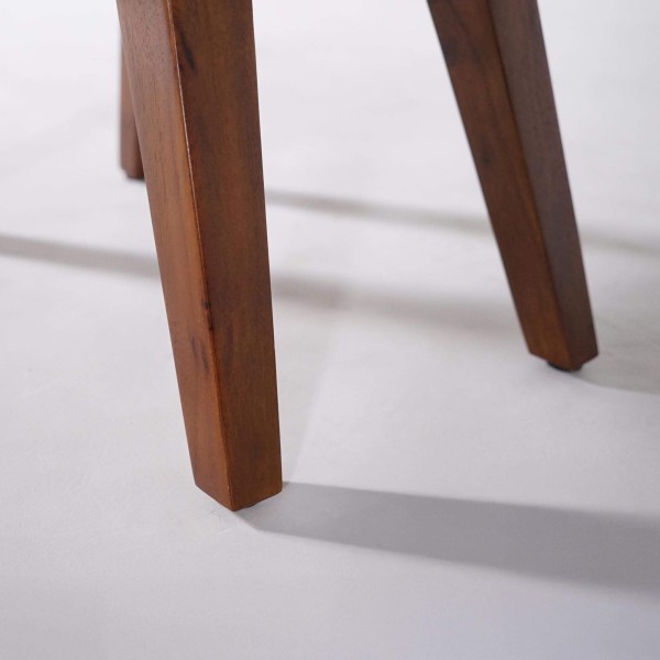 Lederen krukje - Plaza