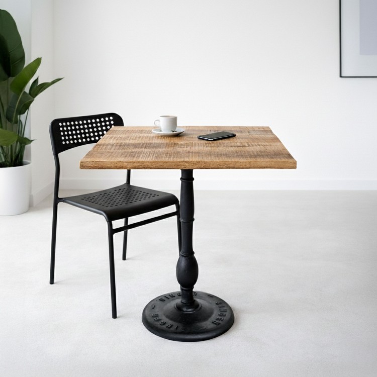 Vierkante bistrotafel 70 cm