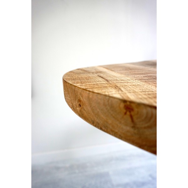 Ronde industriële bistrotafel 60 cm